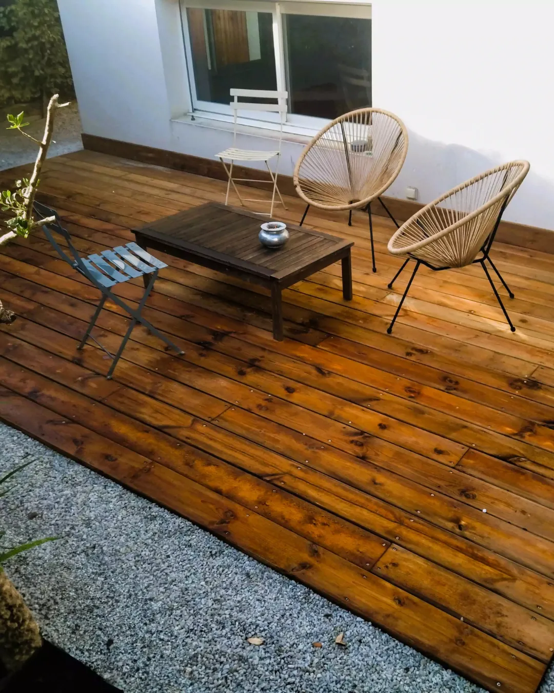 Rénovation terrasse boix