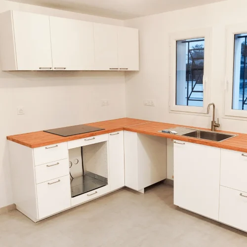 Pose cuisine améngée